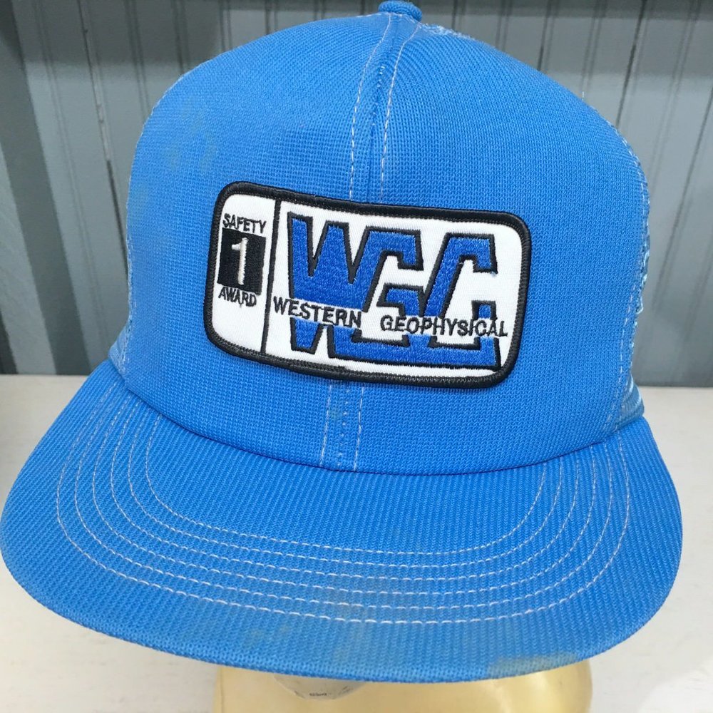 Western Geophysical Petroleum Patched Cap Hat USA